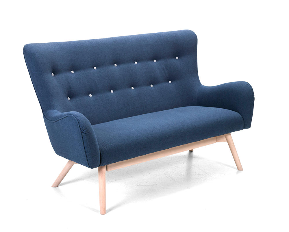 Tango grå sofa med knapper Nordisk design Mobler.dk